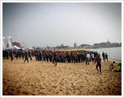 2009년6월28일 펜션바로앞 철인3종경기^^